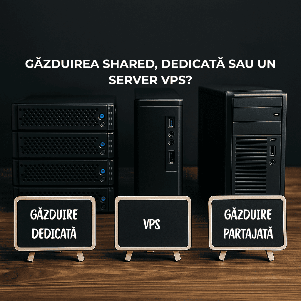 Găzduire shared, dedicată sau un server VPS?